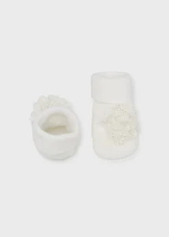 Cheap Set diadema y calcetines flor recién nacida Accesorios Y Complementos