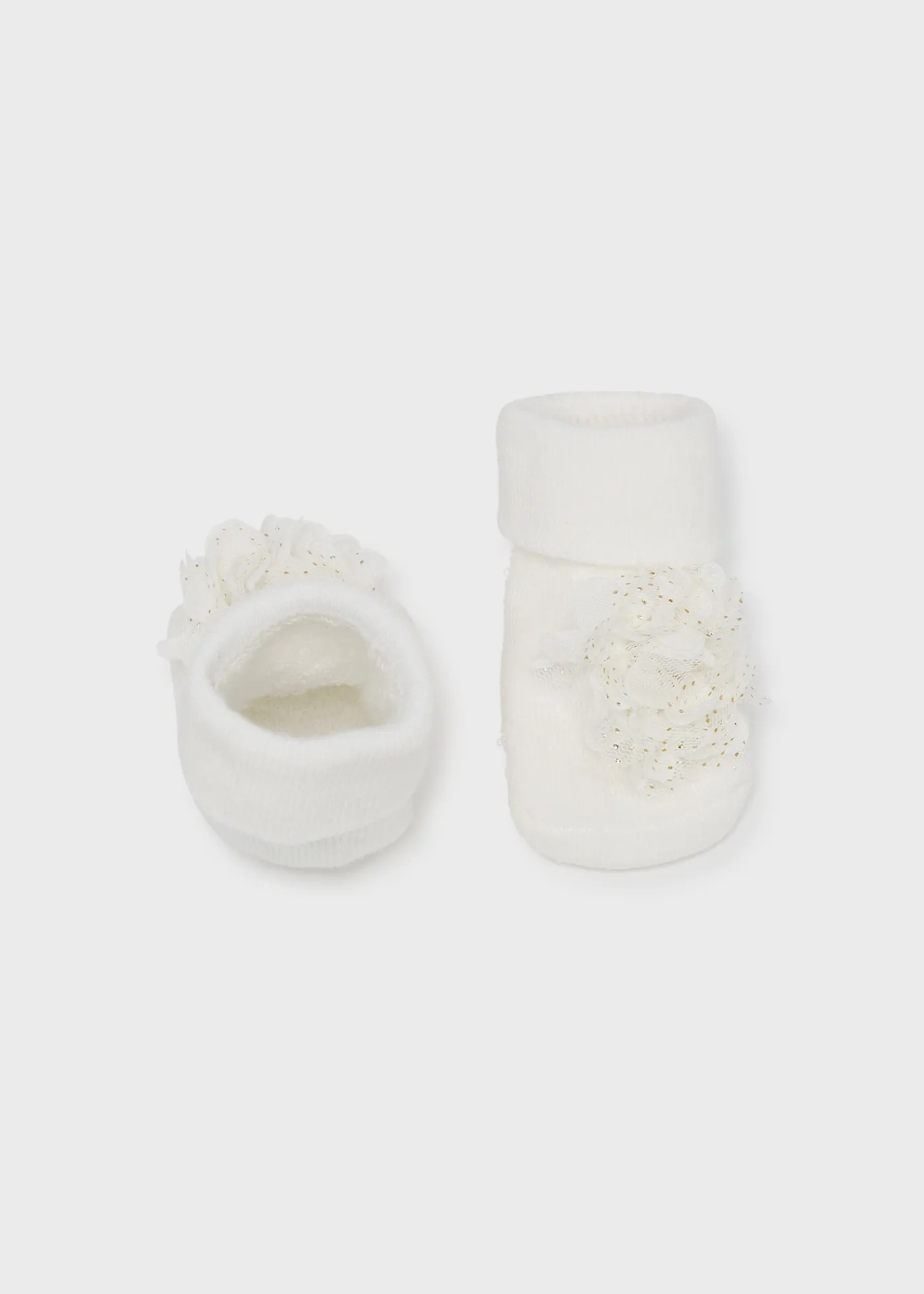Cheap Set diadema y calcetines flor recién nacida Accesorios Y Complementos