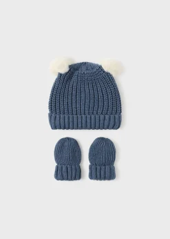 Sale Set gorro y manoplas tricot recién nacido Accesorios Y Complementos