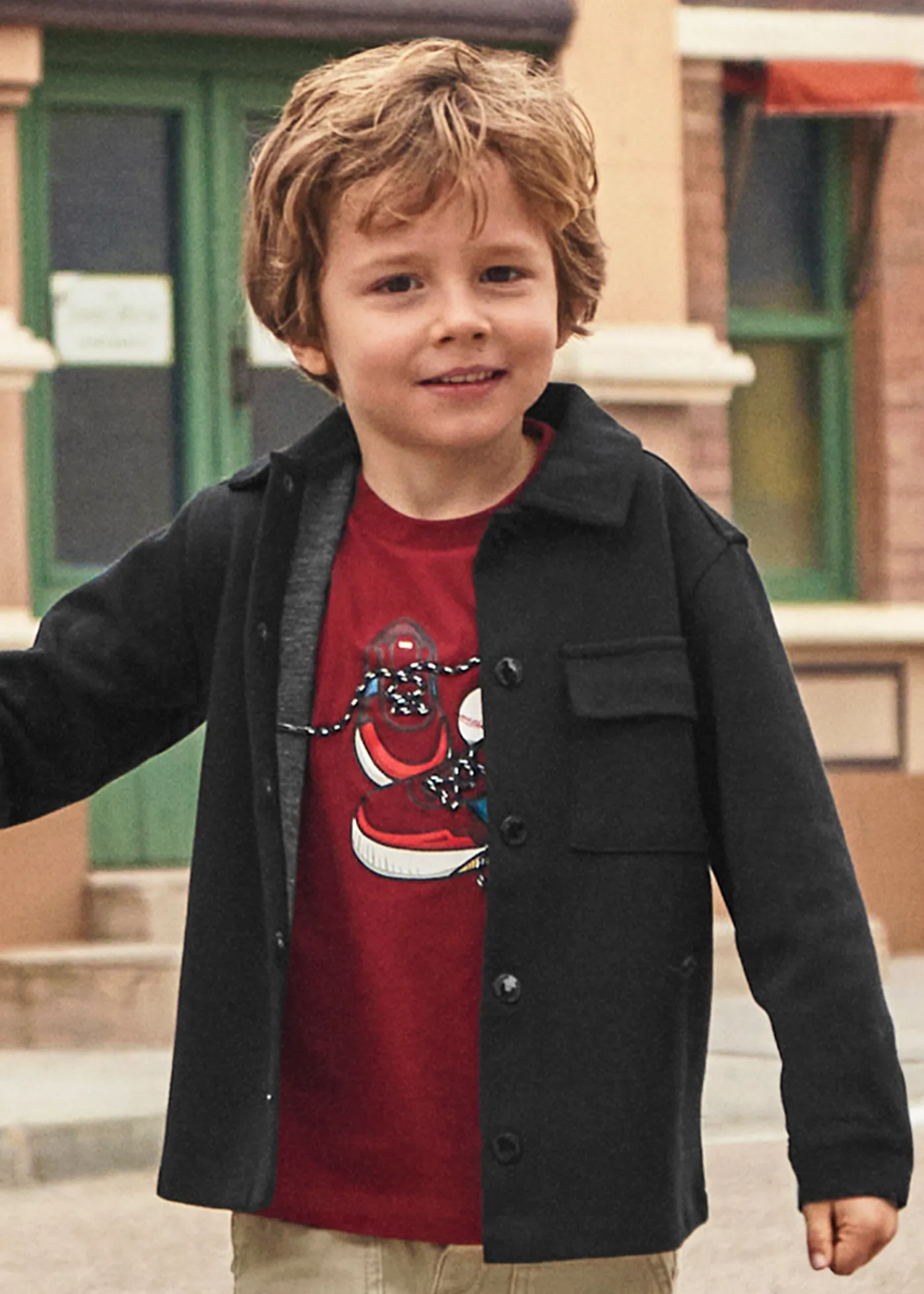 Cheap Sobrecamisa casual niño Camisas