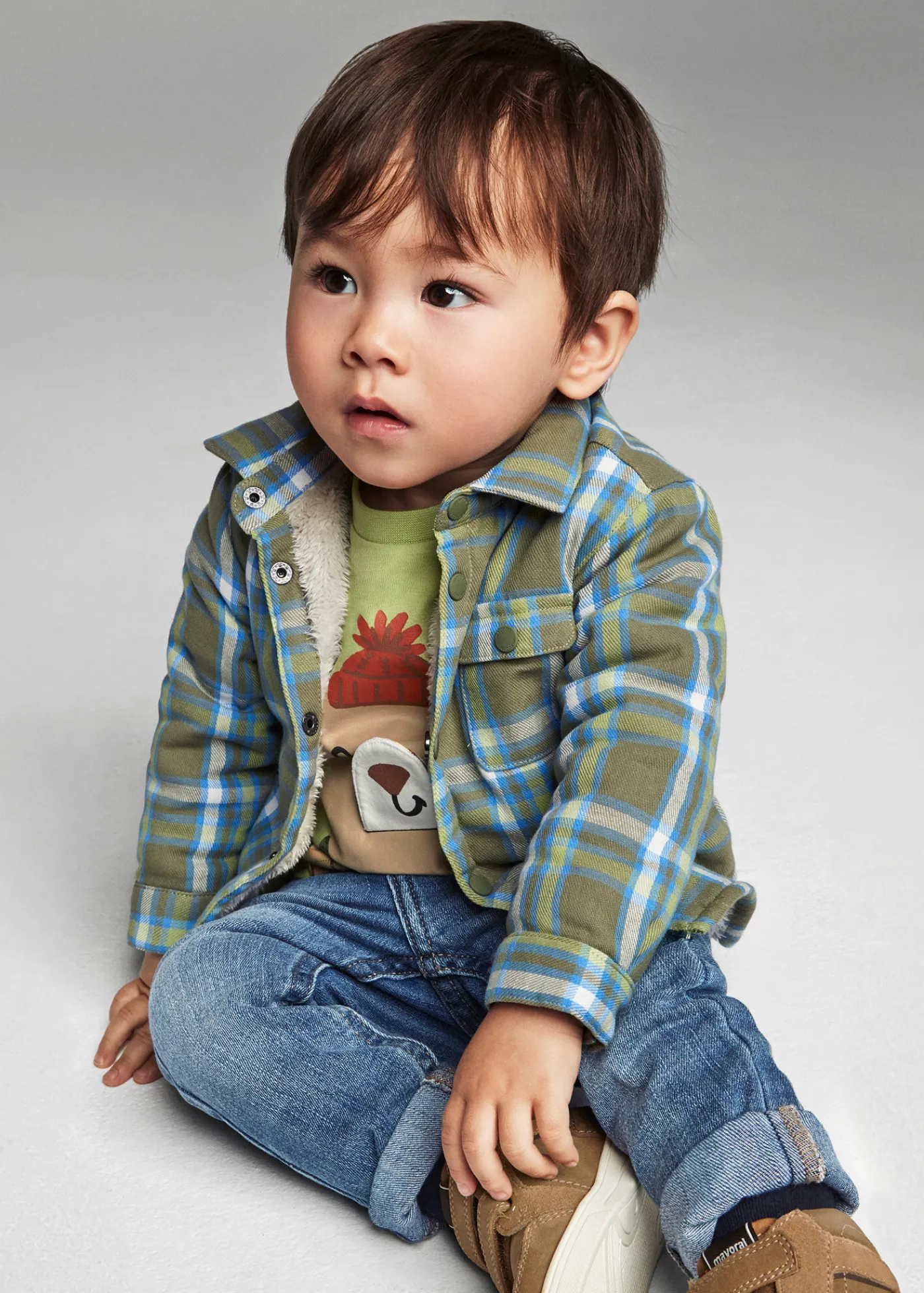 Hot Sobrecamisa forrada bebé Camisas Y Blusas