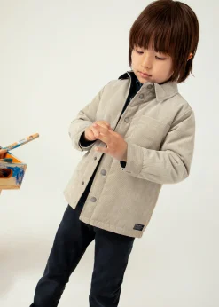 Cheap Sobrecamisa reversible pana niño Camisas