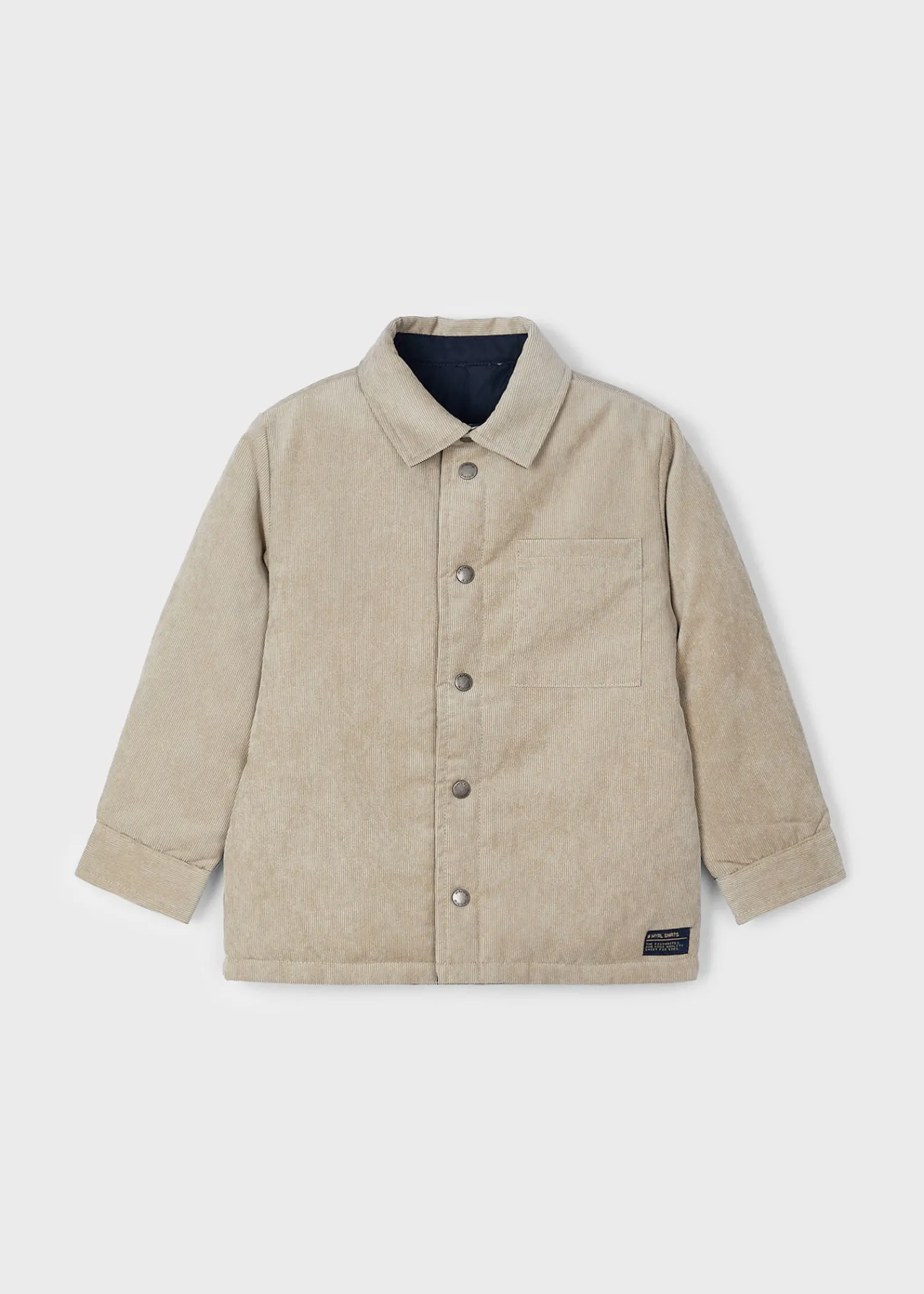 Cheap Sobrecamisa reversible pana niño Camisas