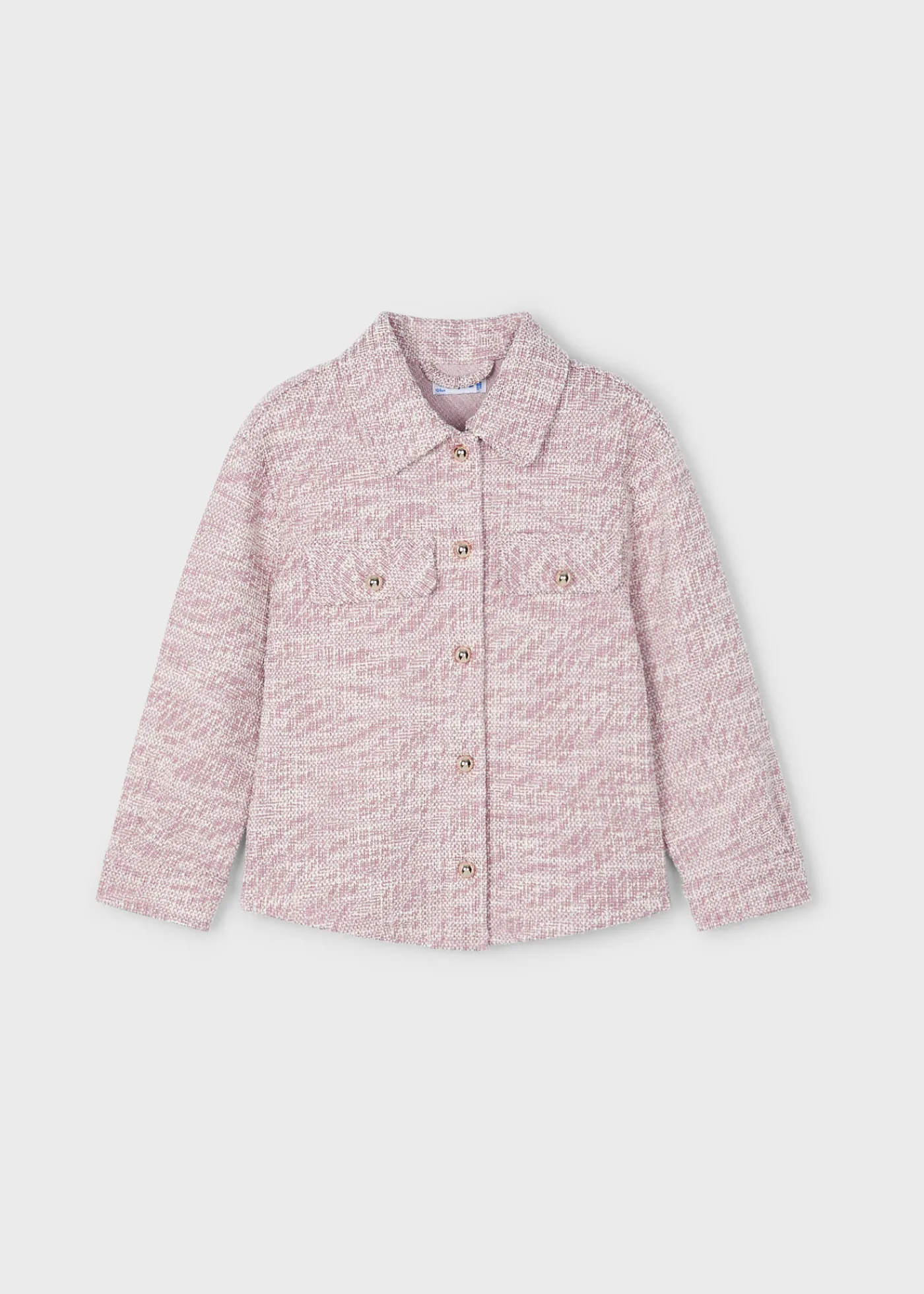 Best Sobrecamisa tweed niña Blusas Y Tops