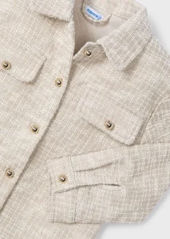 Best Sobrecamisa tweed niña Blusas Y Tops