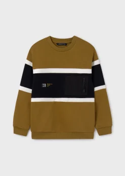 Flash Sale Sudadera bloques color chico Sudaderas