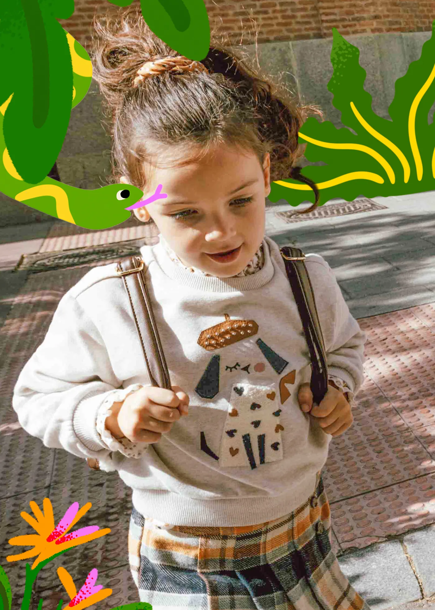 Fashion Sudadera bordada niña Jerséis Y Sudaderas