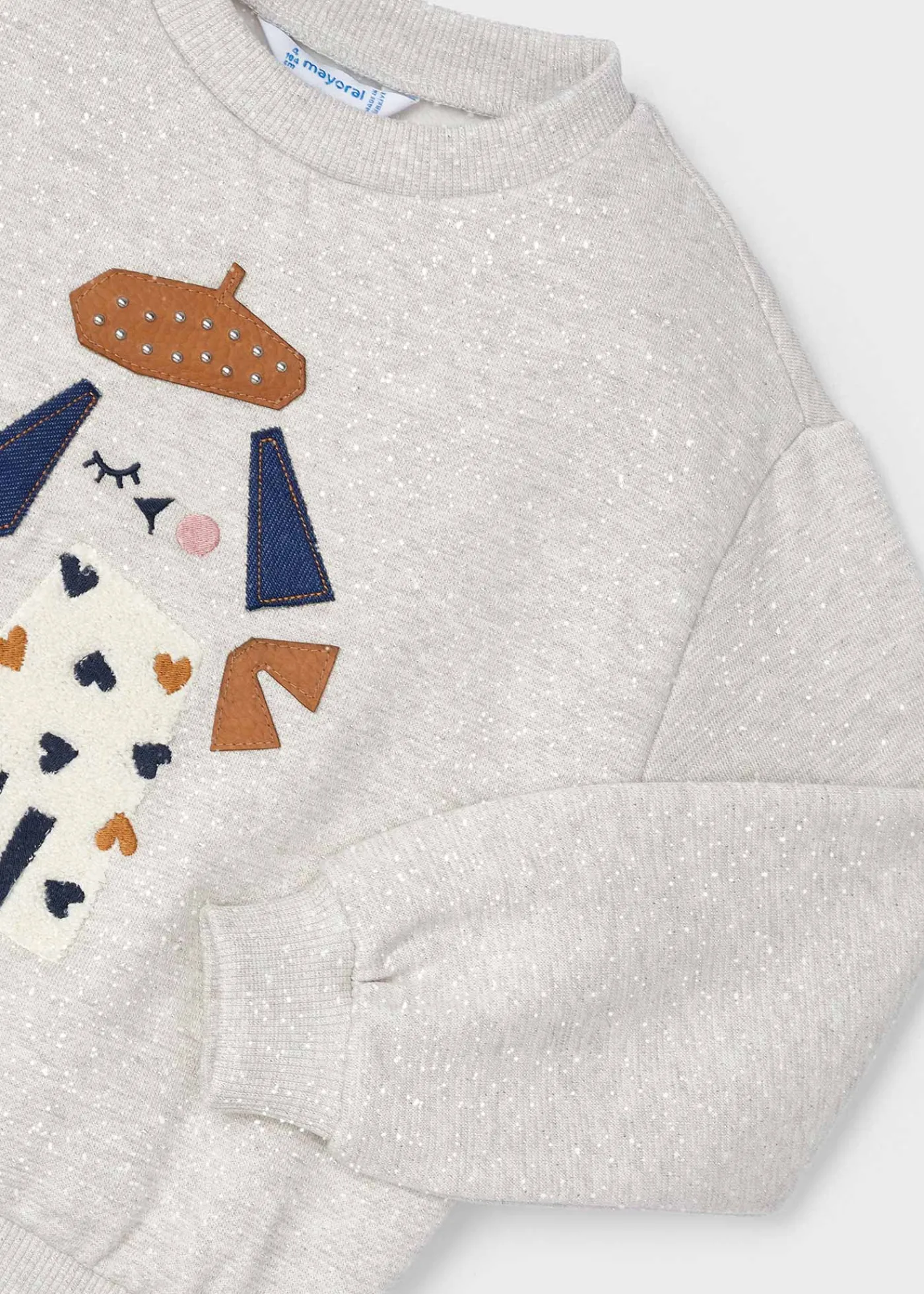 Fashion Sudadera bordada niña Jerséis Y Sudaderas
