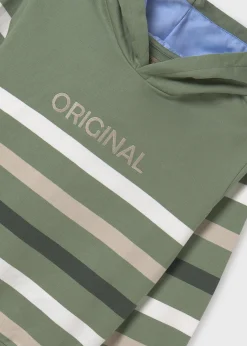 Online Sudadera capucha rayas chico Sudaderas