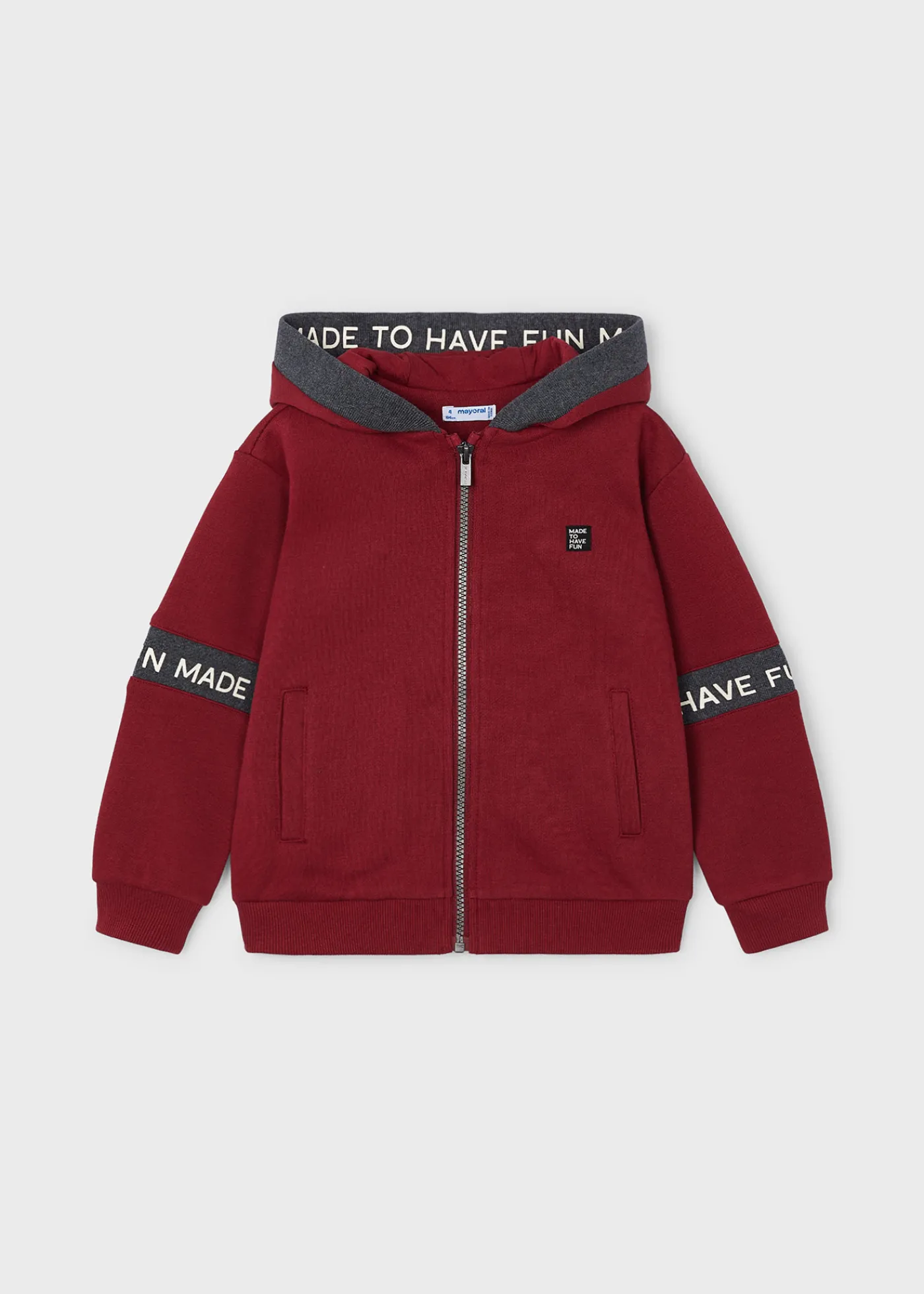 Discount Sudadera cinta texto niño Sudaderas