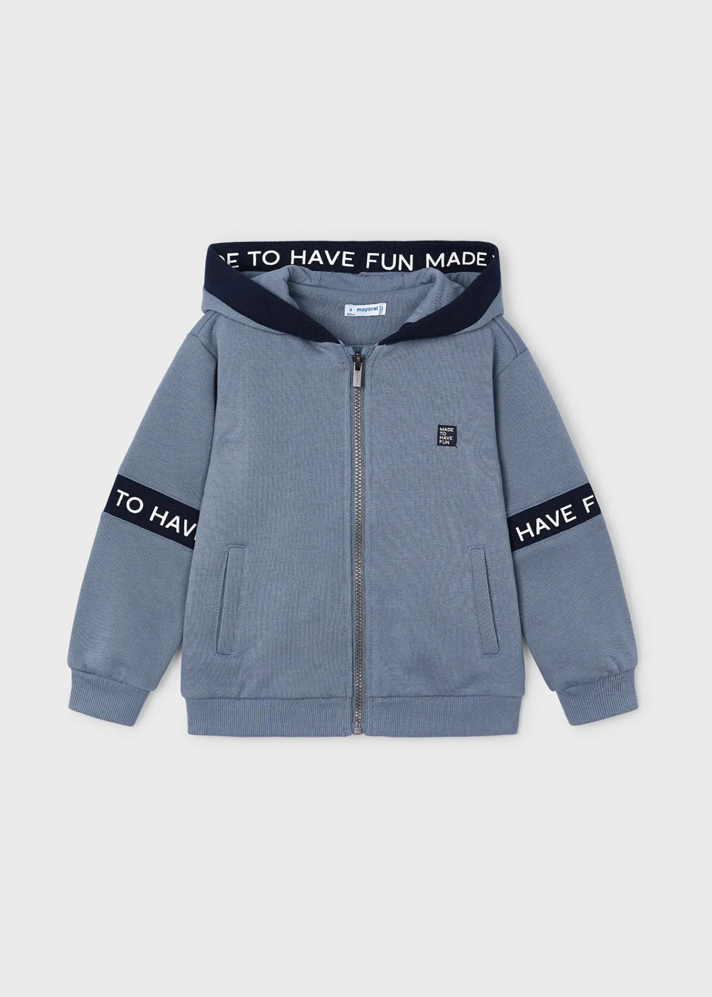 Hot Sudadera cinta texto niño Sudaderas