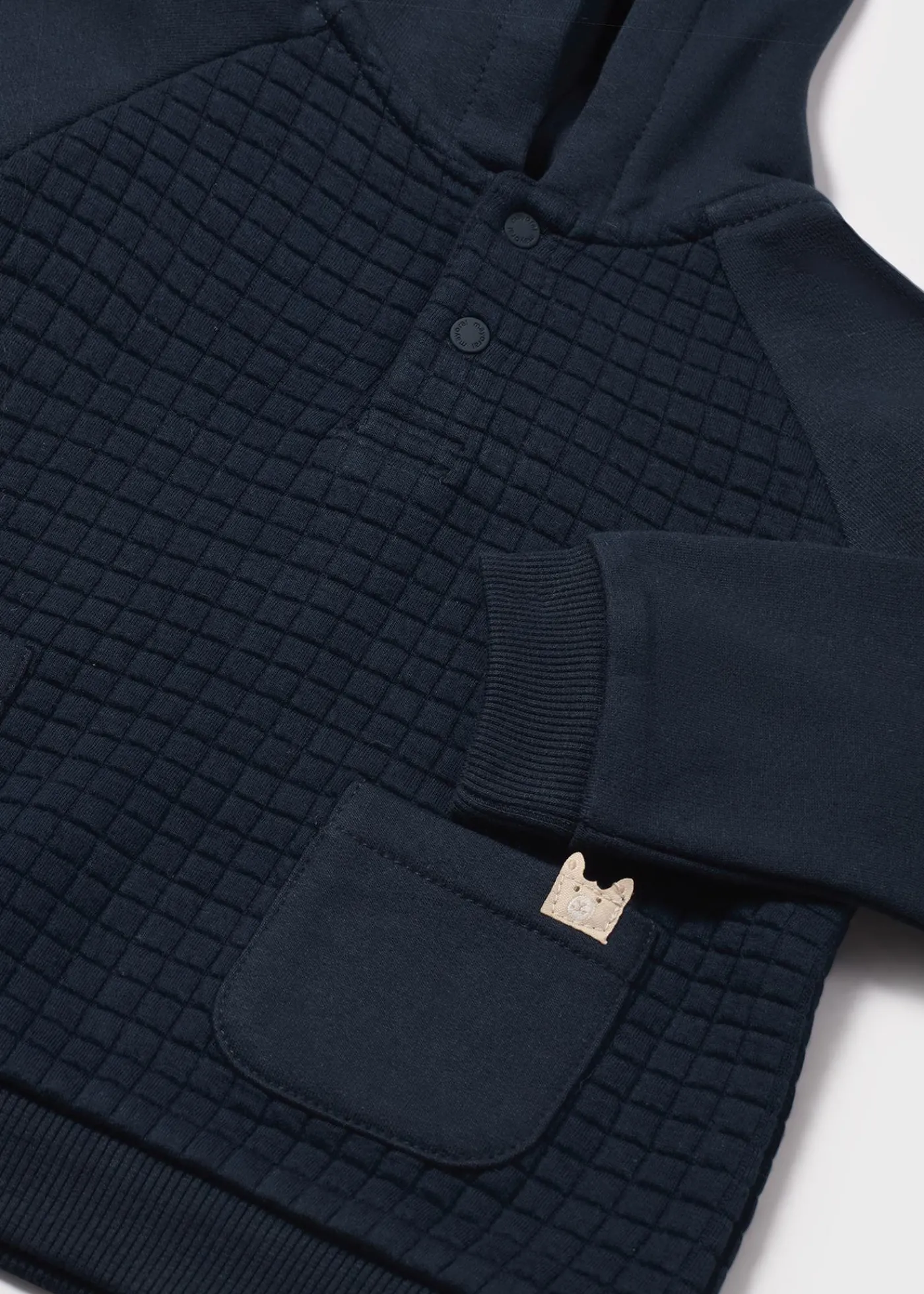Discount Sudadera combinada bolsillos bebé Jerséis Y Sudaderas