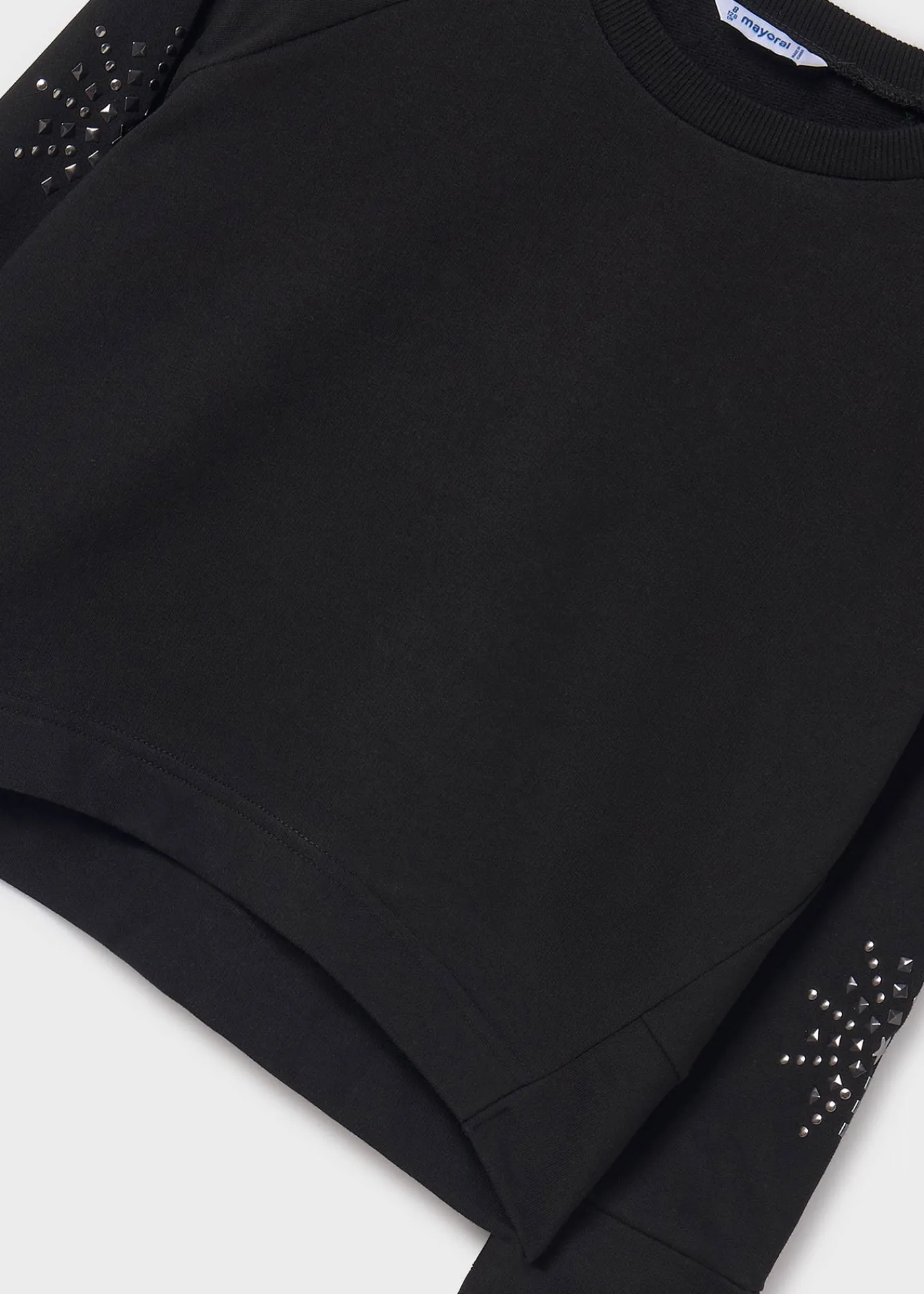 Online Sudadera detalle mangas chica Jerséis Y Sudaderas