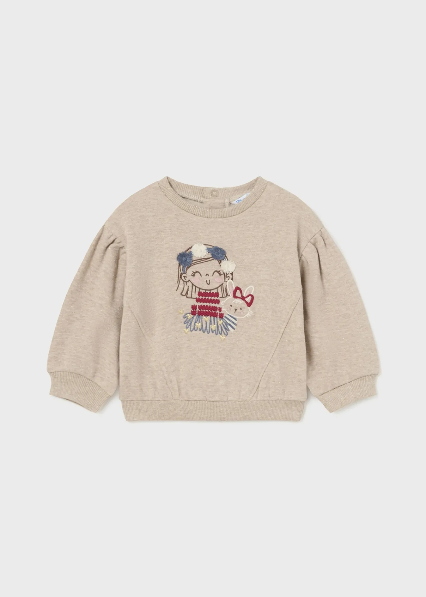 Online Sudadera manga abullonada bebé Jerséis Y Sudaderas