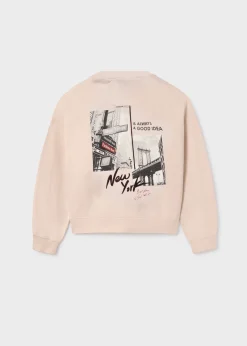 Cheap Sudadera manga abullonada chica Jerséis Y Sudaderas