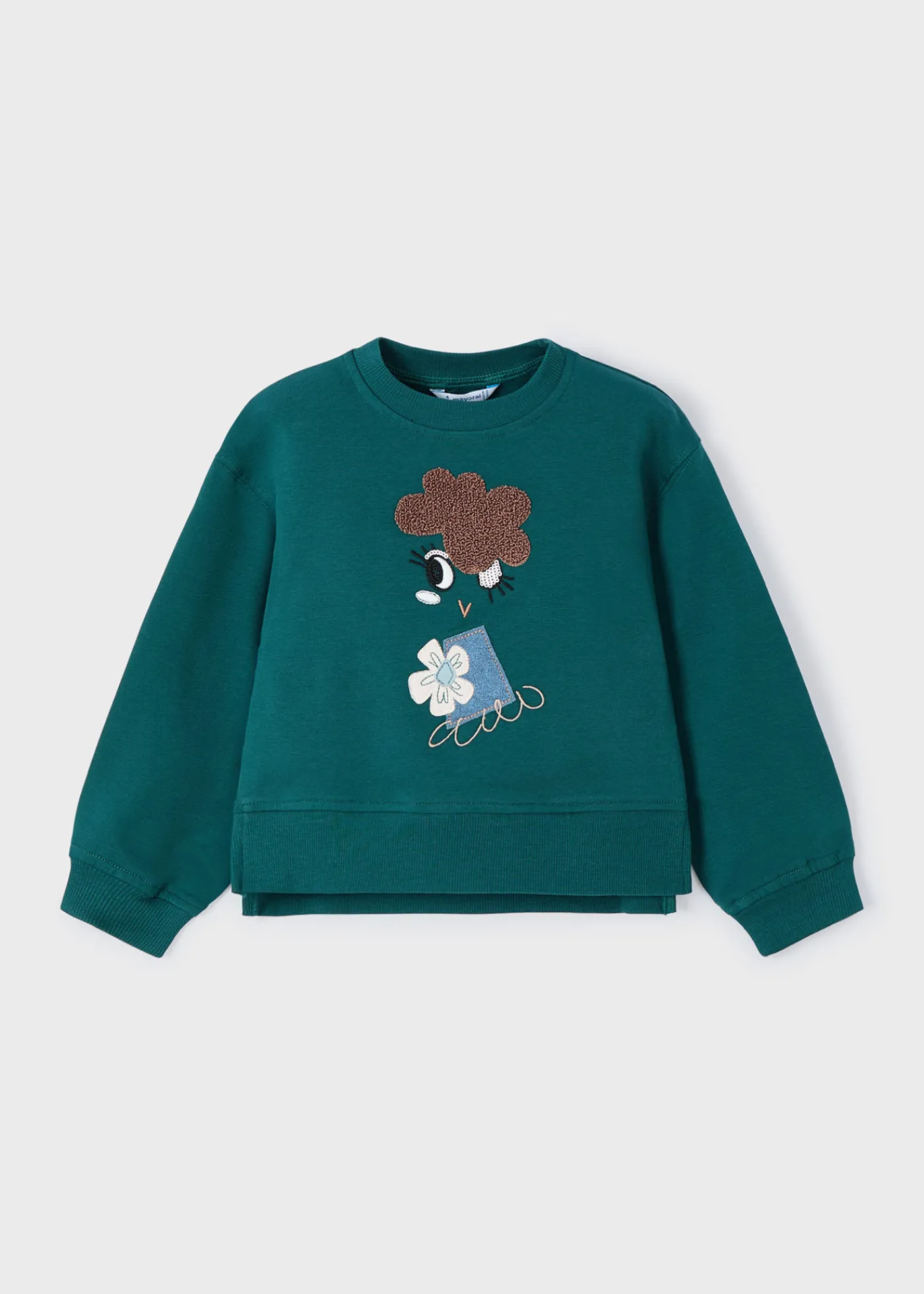 Cheap Sudadera mangas abullonadas niña Jerséis Y Sudaderas