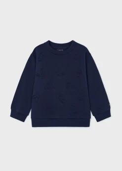 Sale Sudadera motivos relieve niño Sudaderas
