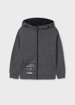 Clearance Sudadera texto capucha chico Sudaderas