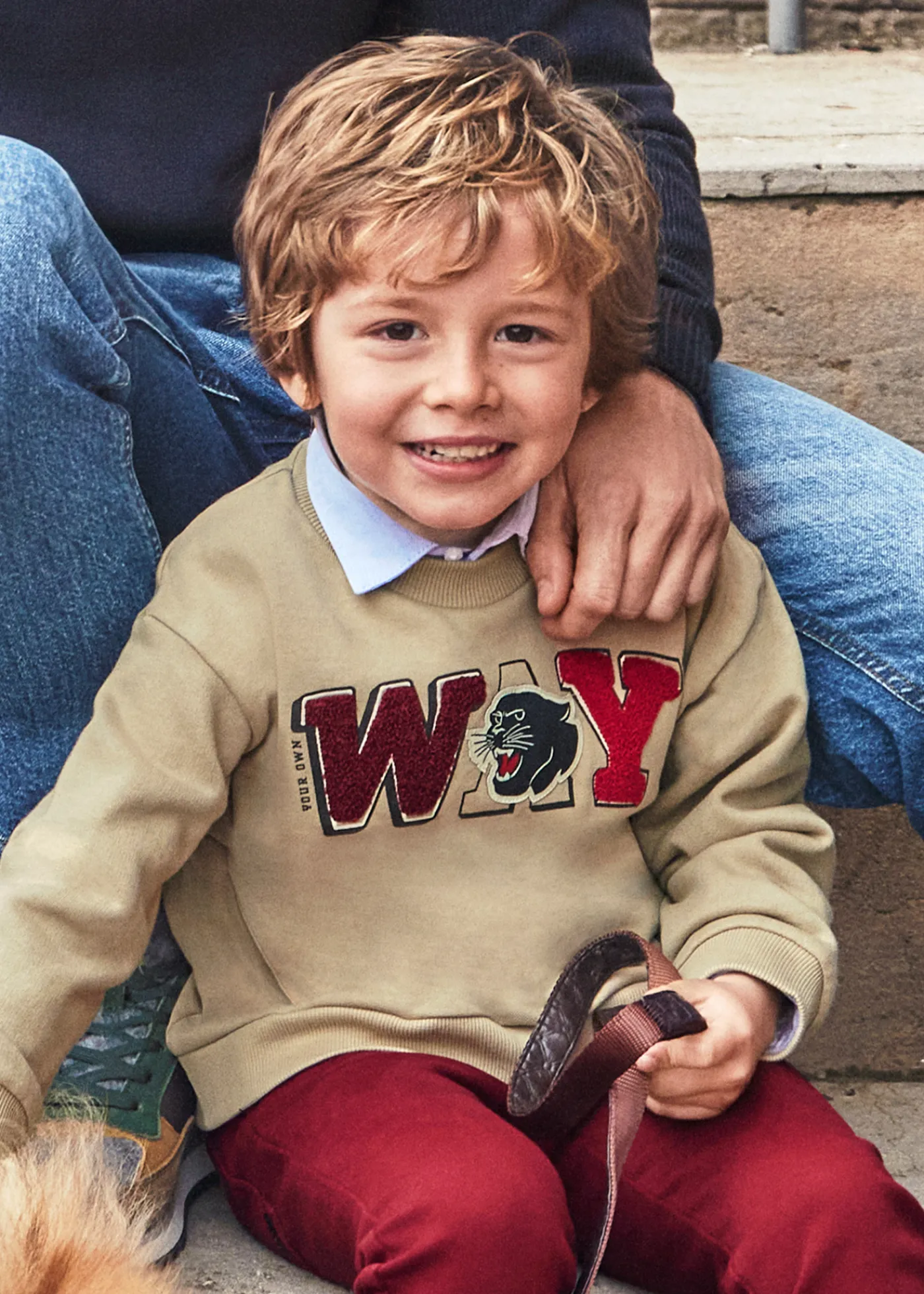 Flash Sale Sudadera texto niño Sudaderas