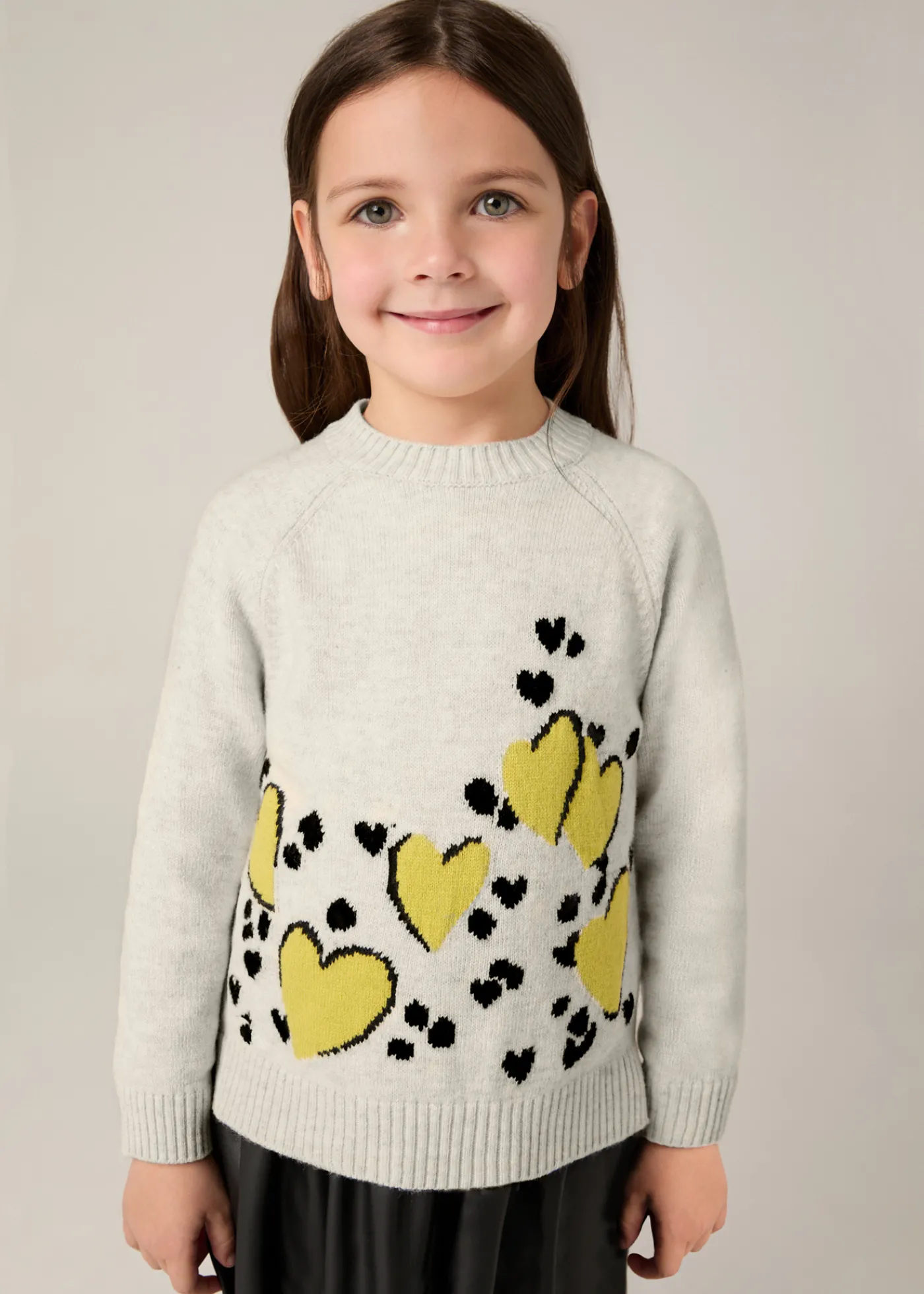 Flash Sale Vestido combinado tricot niña Vestidos