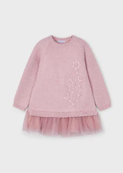 Online Vestido combinado tul niña Vestidos