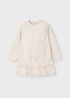 Online Vestido combinado tul niña Vestidos
