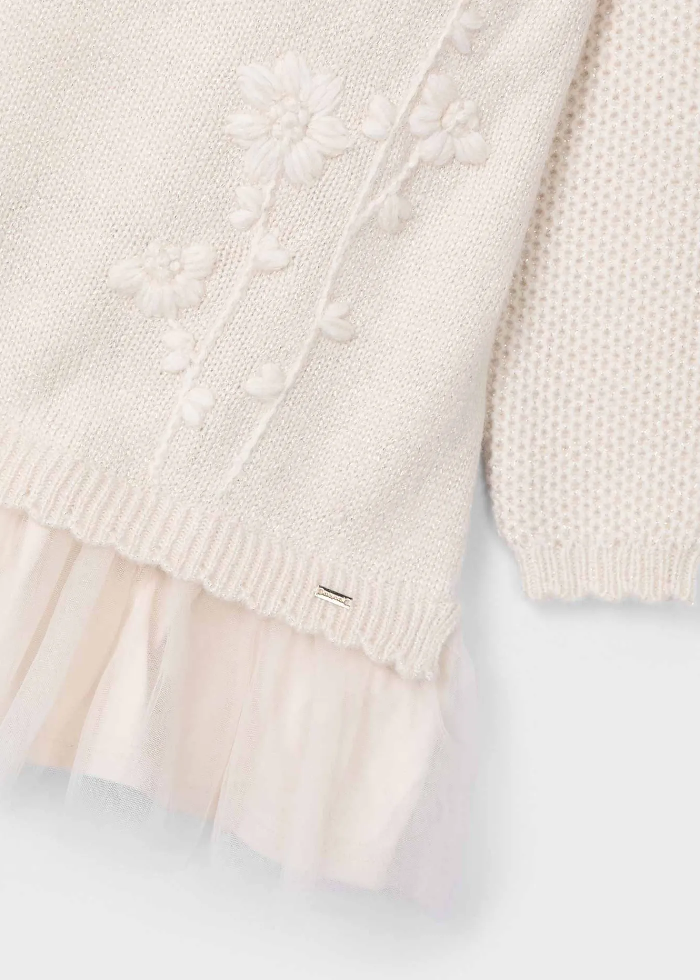 Online Vestido combinado tul niña Vestidos