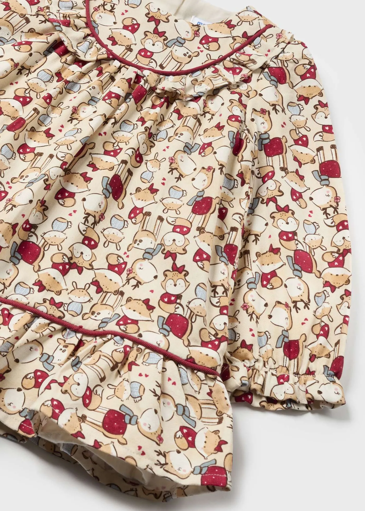 Clearance Vestido estampado viella bebé Vestidos
