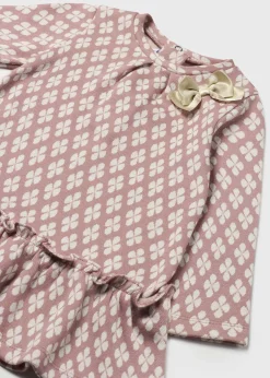 Outlet Vestido jacquard bebé Vestidos
