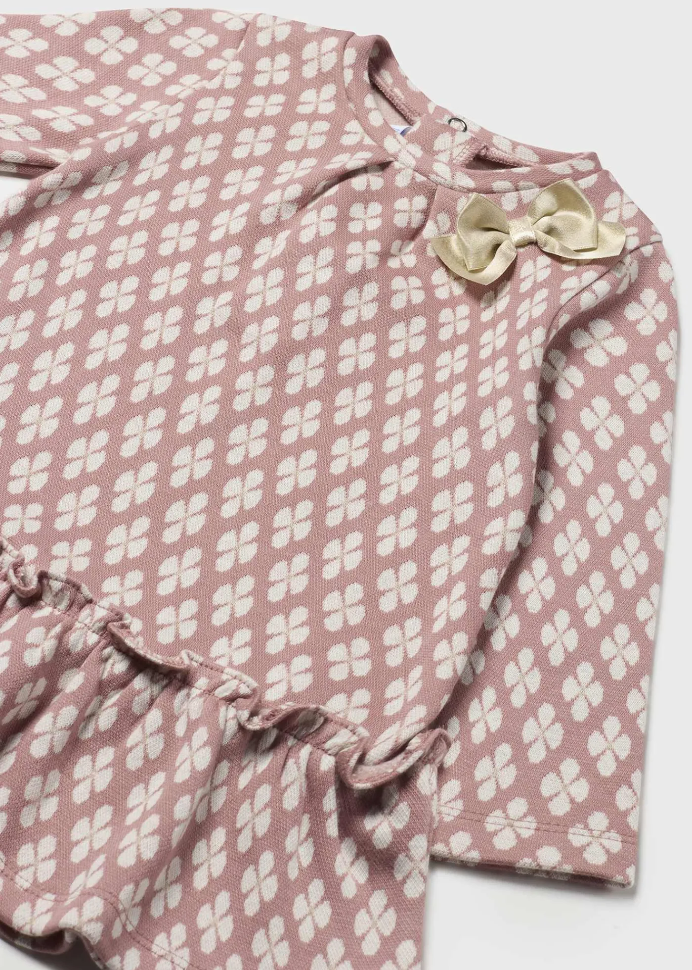 Outlet Vestido jacquard bebé Vestidos