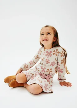 Cheap Vestido jacquard flores niña Vestidos