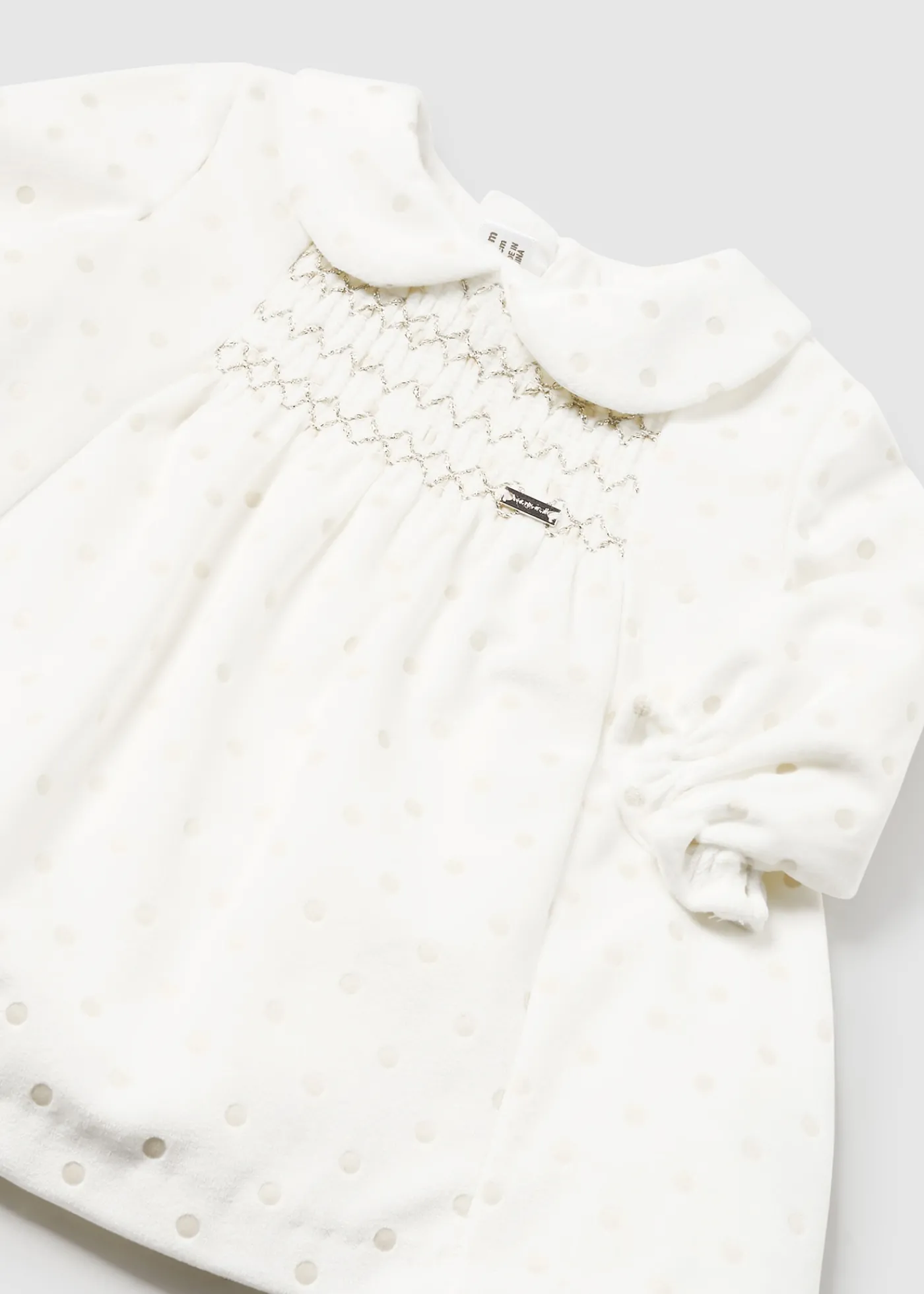 Online Vestido terciopelo brillos recién nacida Vestidos