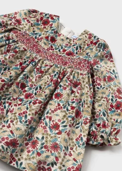 Cheap Vestido terciopelo estampado bebé Vestidos