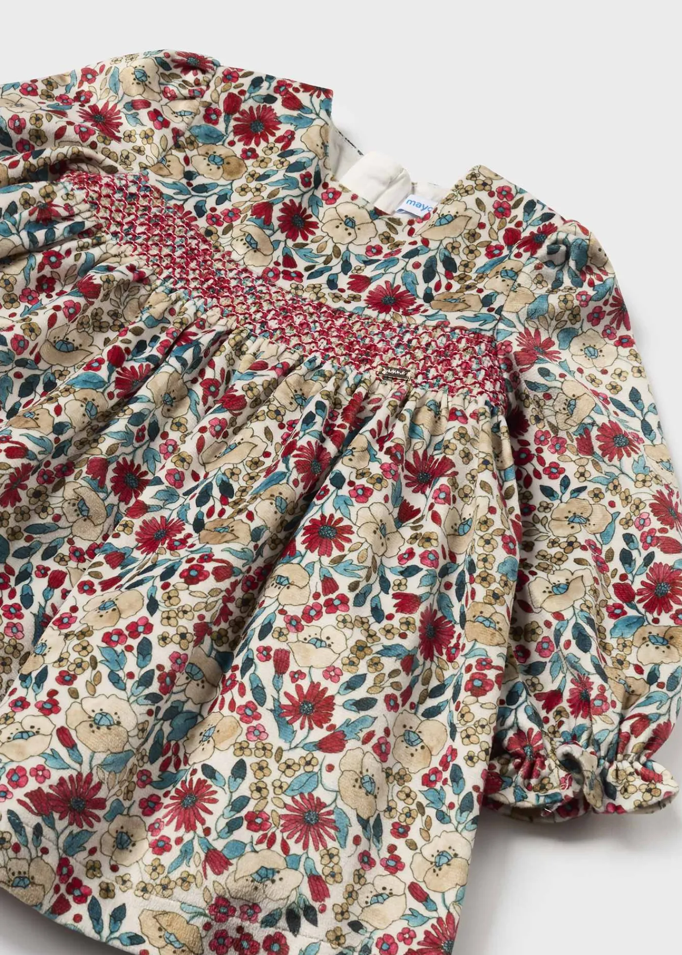 Cheap Vestido terciopelo estampado bebé Vestidos