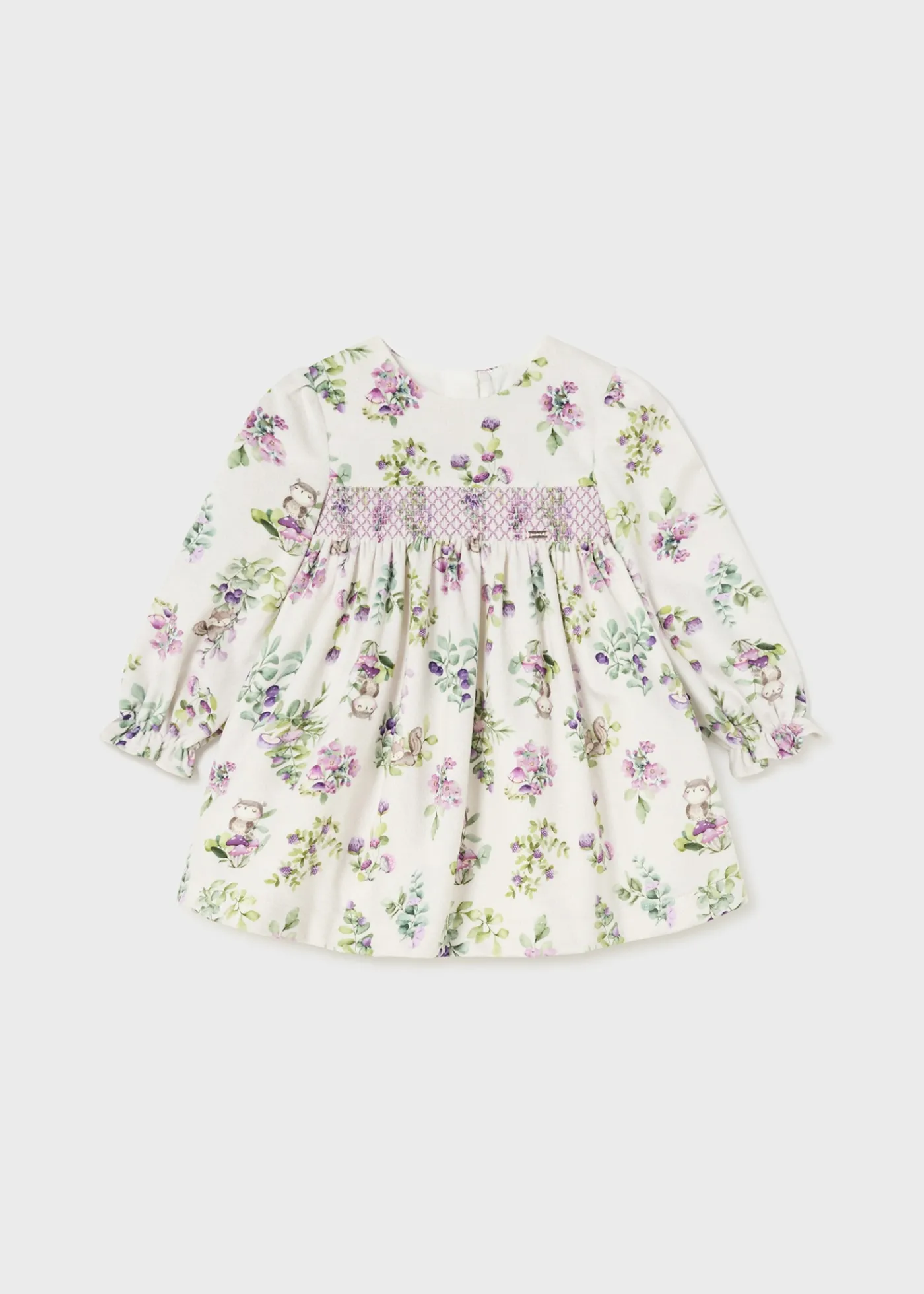 Flash Sale Vestido terciopelo estampado bebé Vestidos
