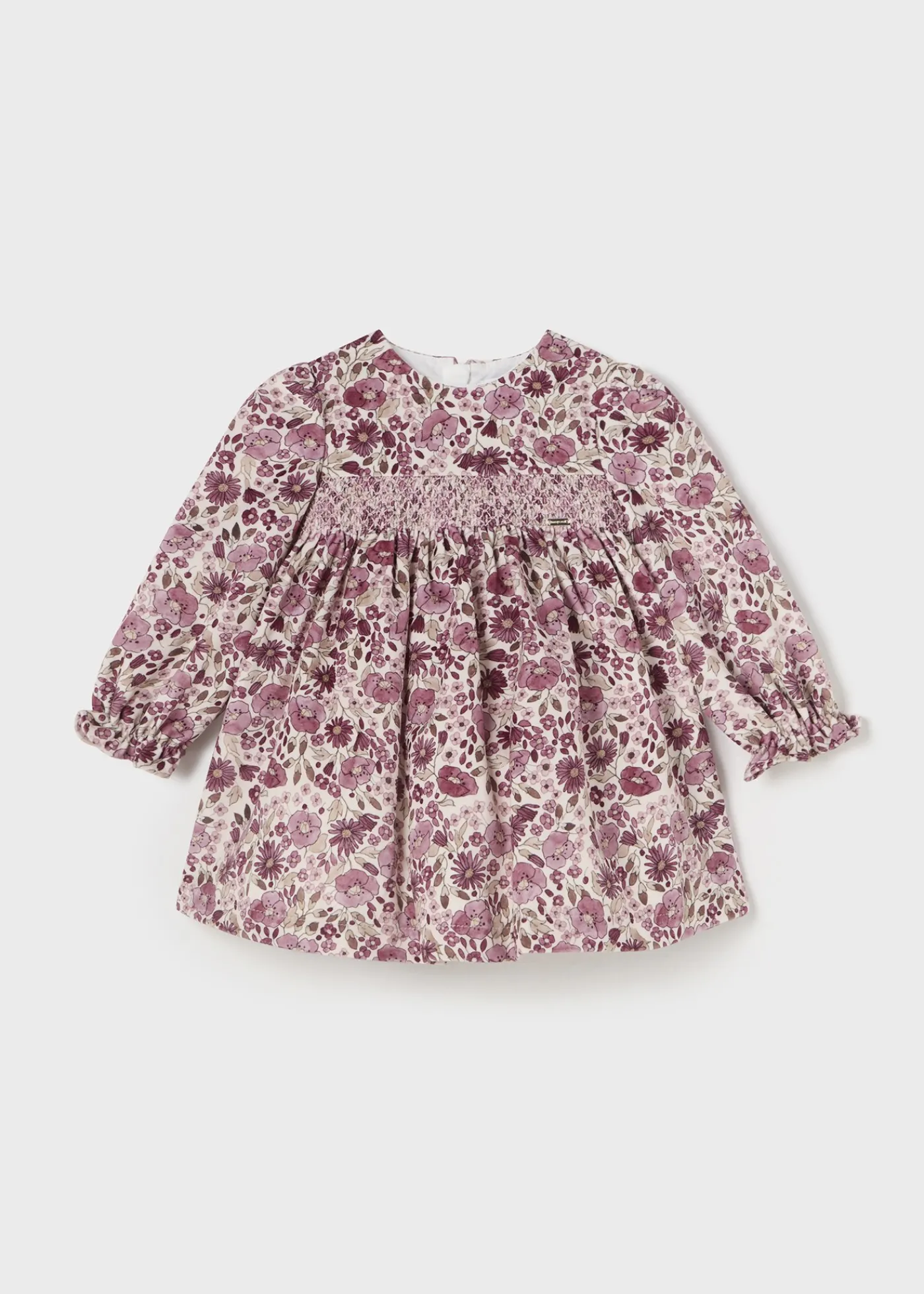 Flash Sale Vestido terciopelo estampado bebé Vestidos