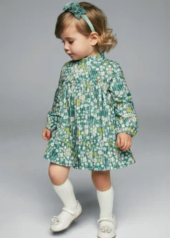 Flash Sale Vestido terciopelo estampado bebé Vestidos
