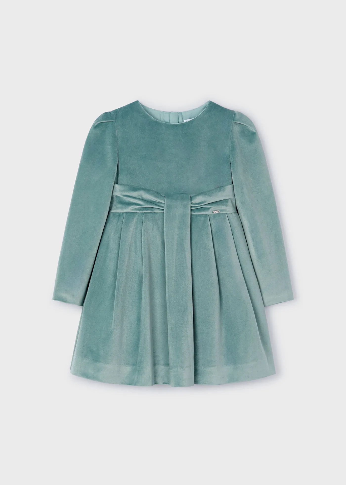 Clearance Vestido terciopelo tablas niña Vestidos