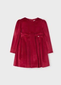 Best Sale Vestido terciopelo tablas niña Vestidos