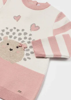 Flash Sale Vestido tricot animal bebé Vestidos