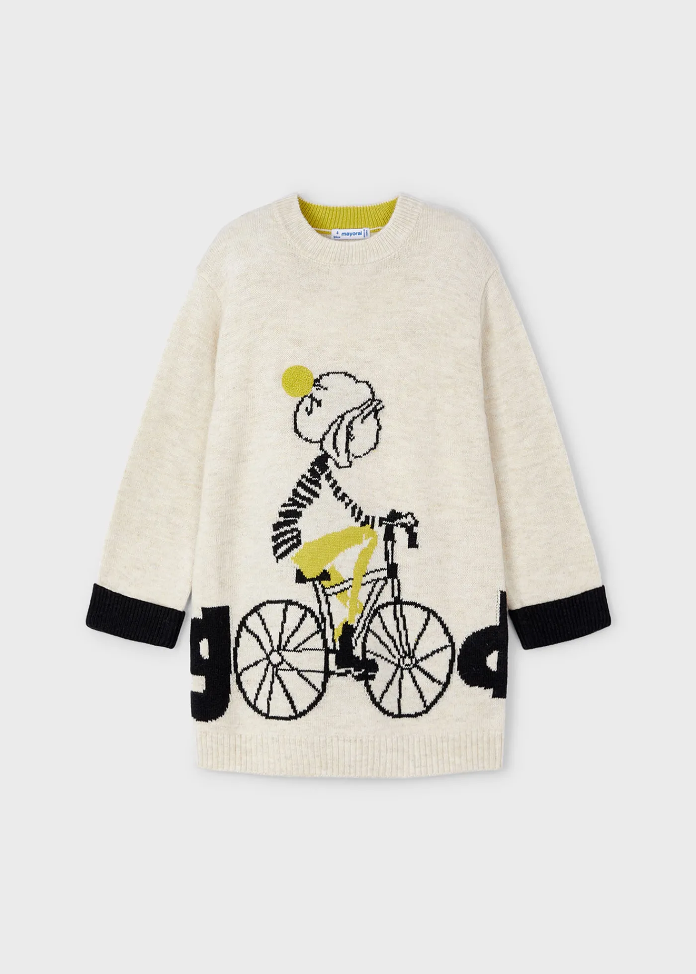 Cheap Vestido tricot bicicleta niña Vestidos