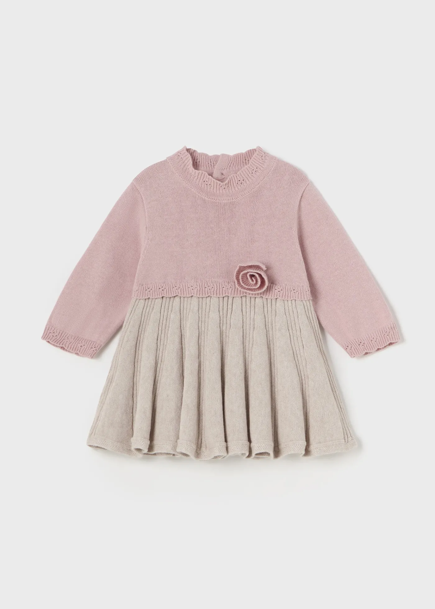 Cheap Vestido tricot plisado recién nacida Vestidos